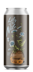 A can of Lily of the Nile chicory stout